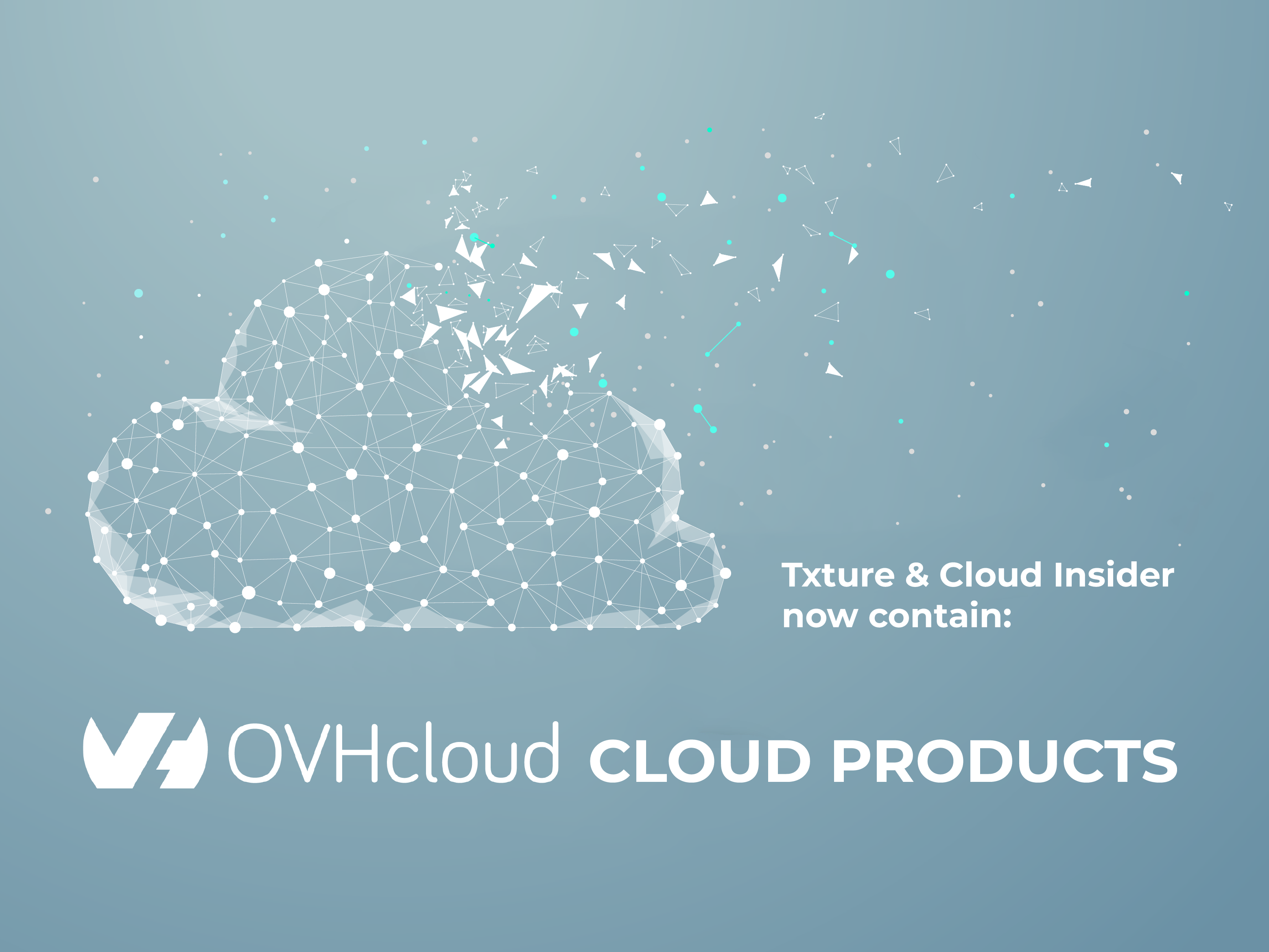 Txture and Cloud Insider now offer OVHcloud Products.
