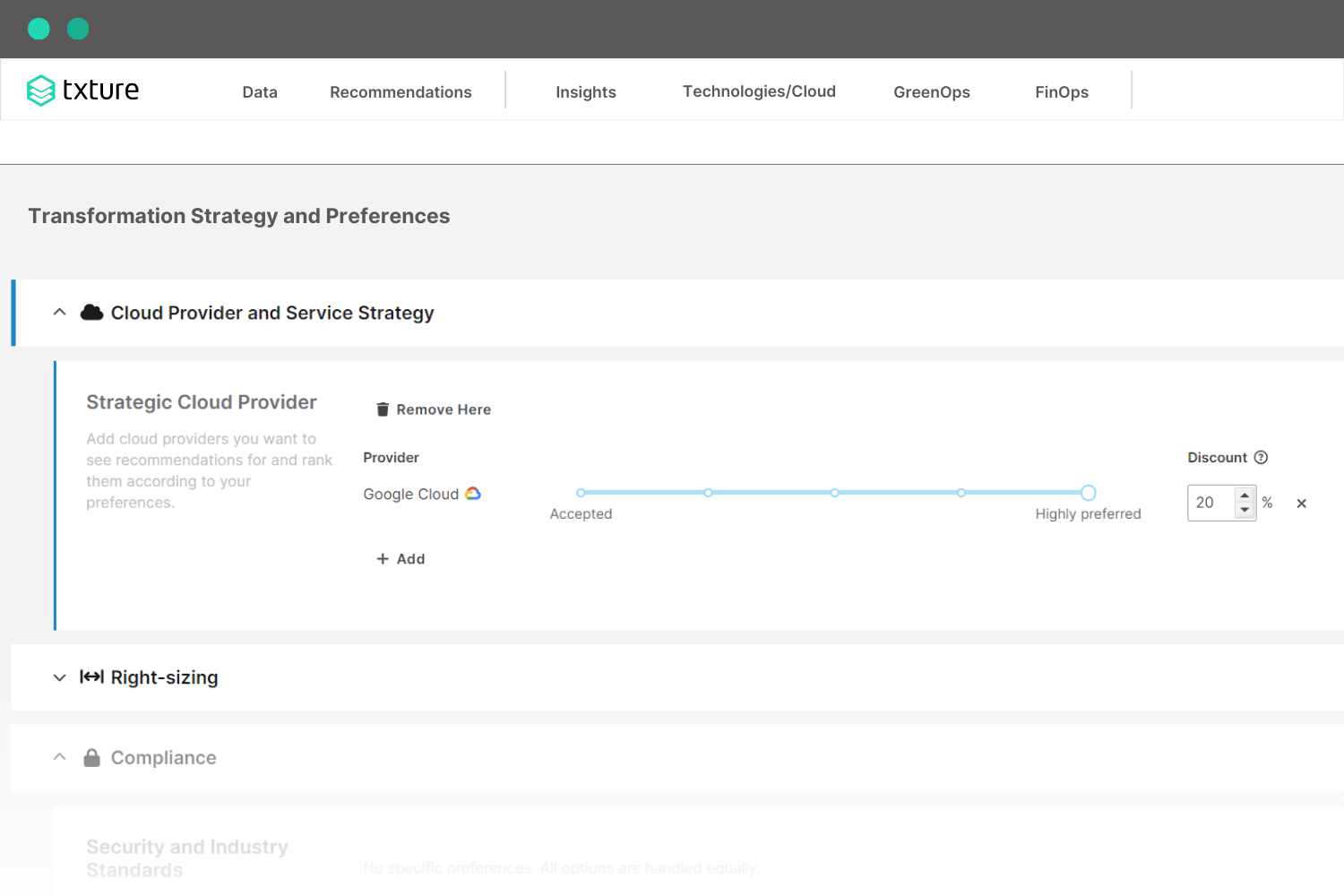 Preferences and Cloud Strategies