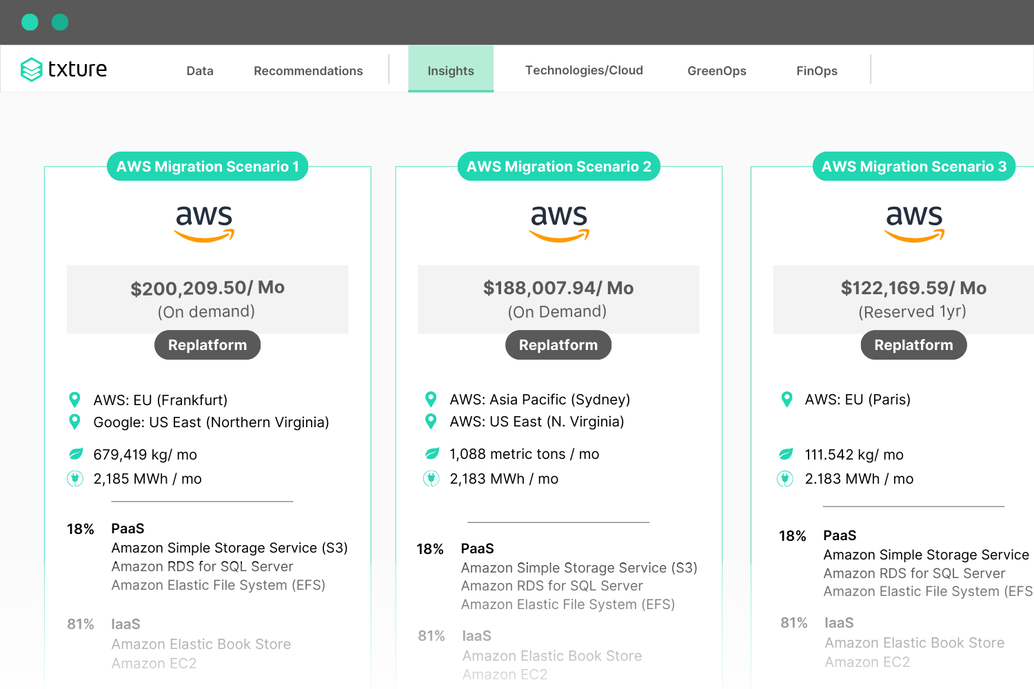 Cloud Target Architecture Proposals