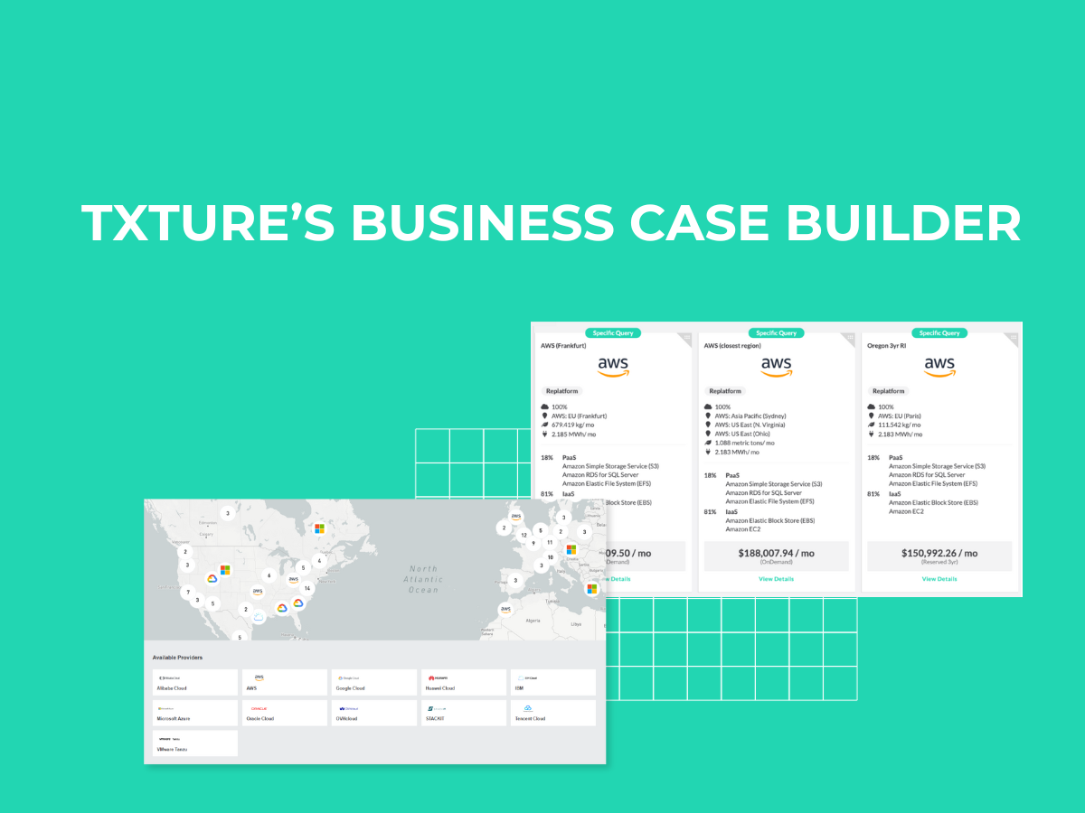 Create a compelling business case for cloud migration with Txture