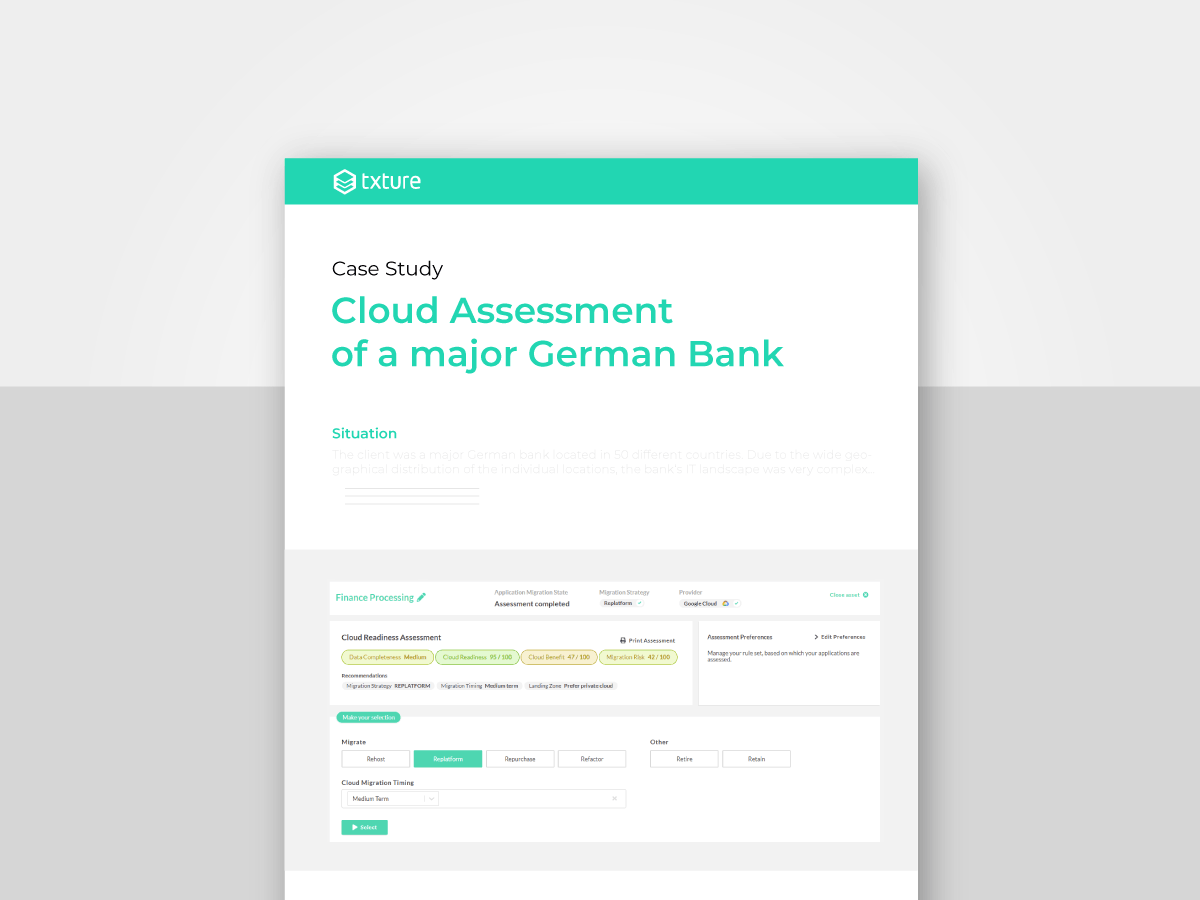 Cloud Assessment Financial Industry