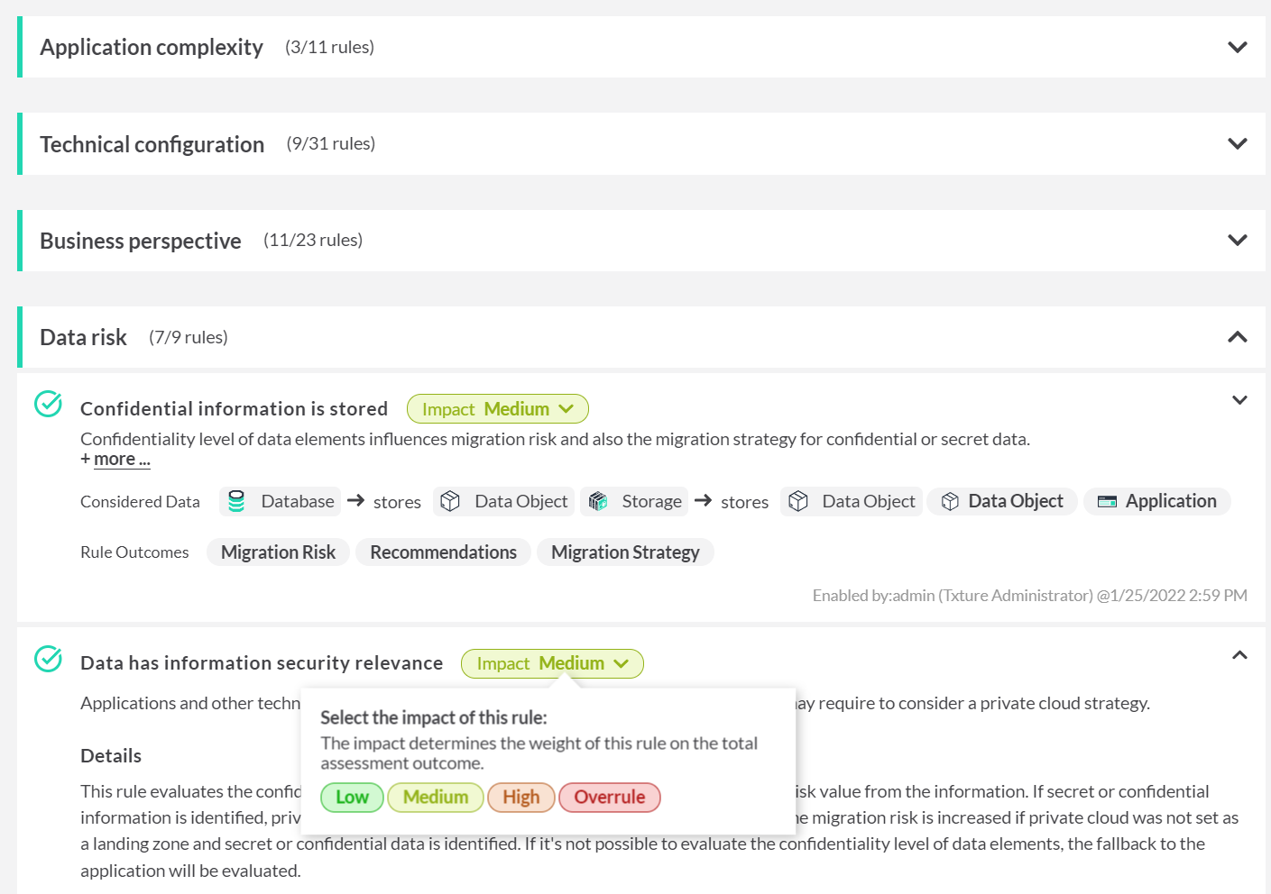 Cloud Assessment Rules