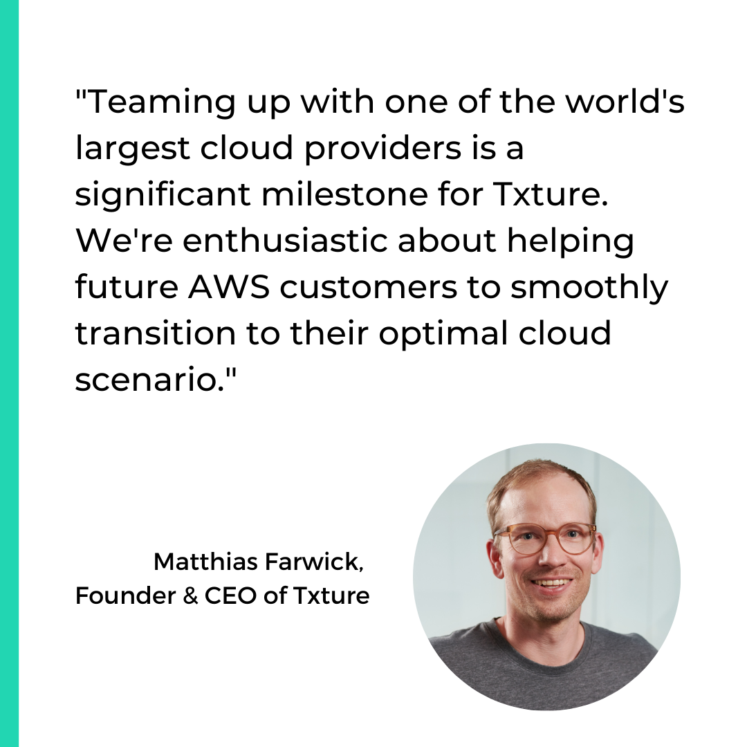 Matthias Farwick, Founder & CEO of Txture on new collaboration with AWS