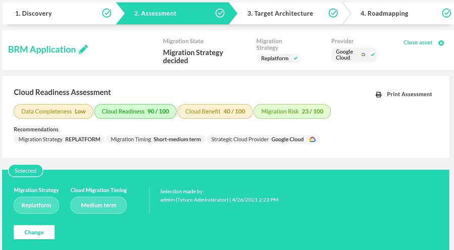 cloud readiness assessment