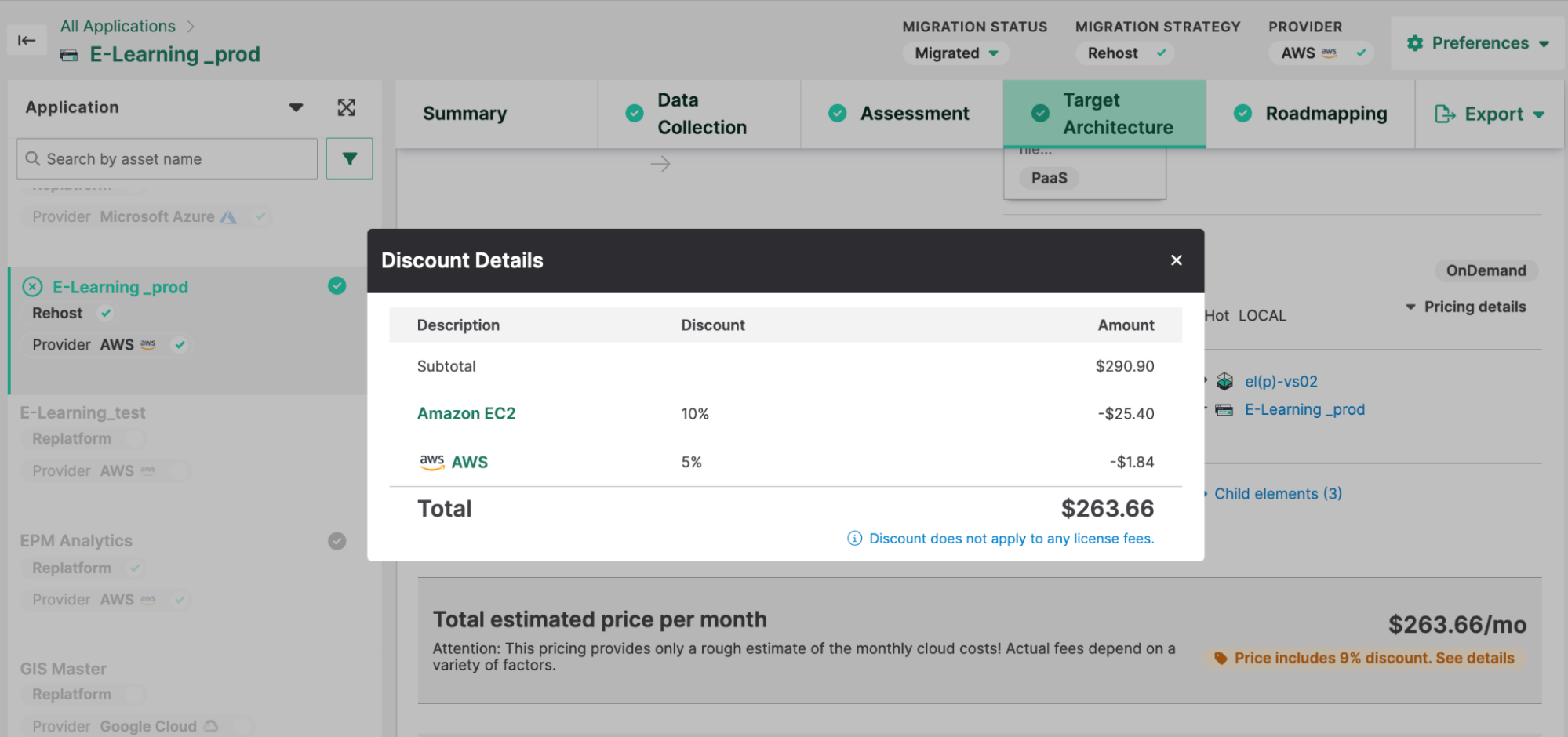 discounts summary txture