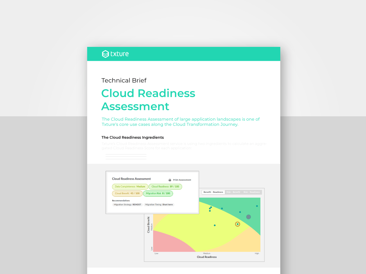 Cloud Readinesss Assessment Technical Brief